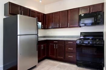 Kitchens with GE Energy Star Appliances  at Reside at 849, Chicago, IL,60613